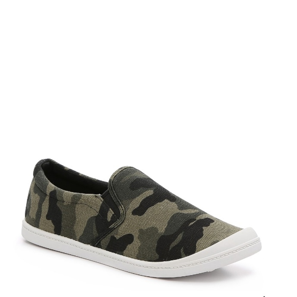 NEW Camo Slip-on Sneakers